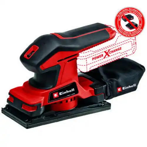 Soldes Ponceuse vibrante sans fil 18 V - Plateau 187 x 90 mm - Solo (sans batterie ni chargeur) - EINHELL