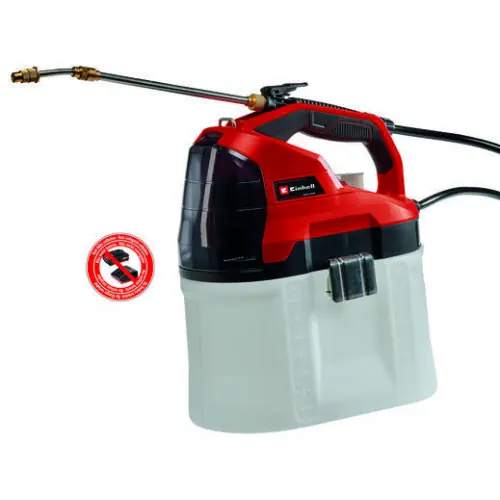 Petit Prix Pulvérisateur à pression sans fil 18 V - Réservoir 7,5 L - Pompe automatique 2,5 bar - Lance télescopique inox - Sans batterie n - EINHELL