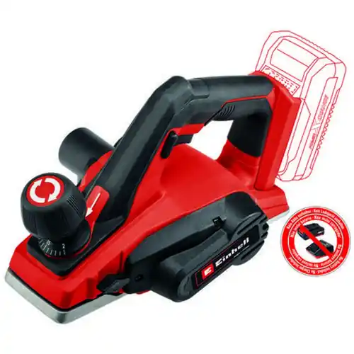 Rabot sans fil TE-PL 18/82 Li - Solo - sans batterie - EINHELL Commander Maintenant