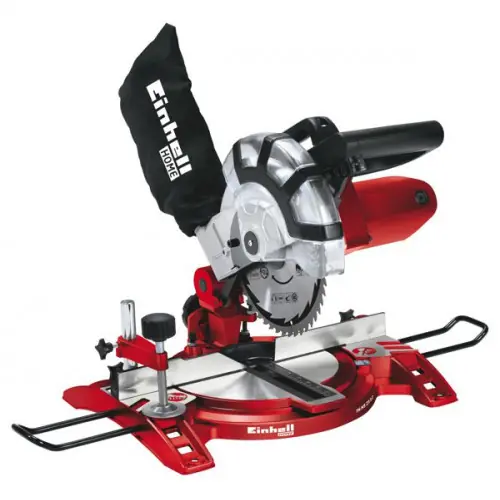 Prix Promo Scie à onglet - TC-MS 2112 - Lame CT - Coupe d’onglet double - Table pivotante - EINHELL