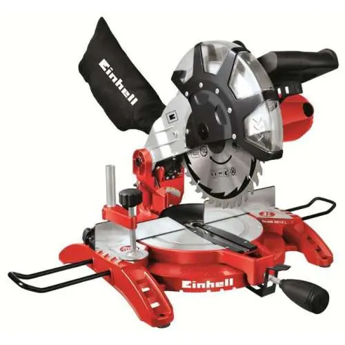 Usine Directe Scie à onglet – TC-MS 2513 L – Lame 250 mm – Laser de ligne de coupe – EINHELL