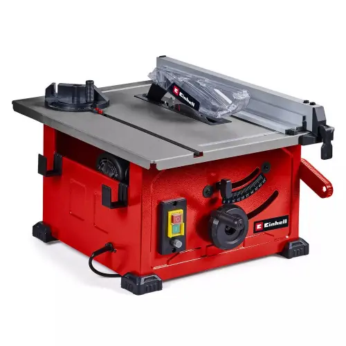 Prix Réduit Scie circulaire sur table TC-TS 8 - 1200W - lame Ø200mm - coupe max 45mm - butée parallèle - EINHELL