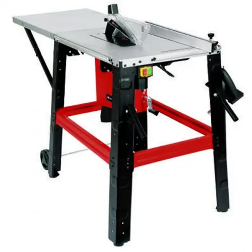 Scie circulaire sur table - TE-TS 315 U - Hauteur de travail 87 cm - Extension de table rabattable - EINHELL Vente Flash