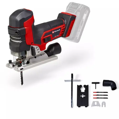 Scie sauteuse sans fil brushless 18 V – TP-JST 18/135 Li BL – coupe bois 135 mm – poignée en T – Professional – EINHELL Bon Plan