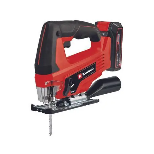 Achat Immédiat Scie sauteuse sans filTC-JS 18 Li - avec chargeur et batterie (1x2,5 Ah) Power X-Change - EINHELL
