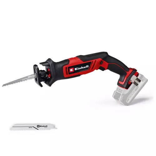 Scie universelle sans fil TE-AP 18/13 Li-Solo - 18V - course 13mm - bois 50mm - acier 4mm - LED - sans batterie/chargeur - EINHELL Prix Cassé