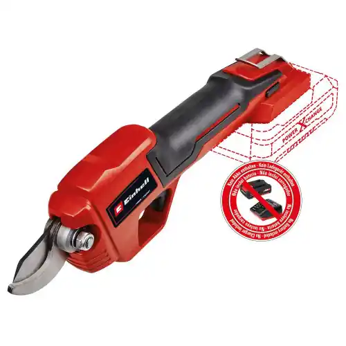 Jusqu'à Épuisement Des Stocks Sécateur sans fil - GE-LS 18 Li-Solo - 18 V Power X-Change - coupe max. 28 mm - sans batterie ni chargeur - EINHELL