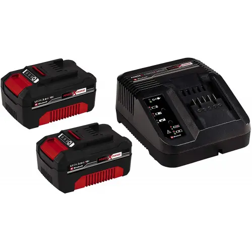 Starter Kit Power X Change – 18V 2×3,0 Ah – EINHELL Usine Directe