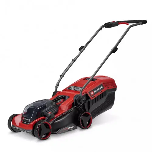 Authentique Tondeuse à gazon sans fil - GE-CM 18/32 C Li BL-Solo - 18 V Power X-Change - Largeur de coupe 32 cm - Brushless - EINHELL