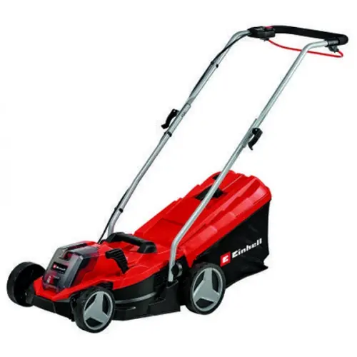 Meilleur Prix Tondeuse à gazon sans fil GE-CM 18/33 Li - Largeur de coupe 33 cm - 5 niveaux de coupe - sans batterie - EINHELL
