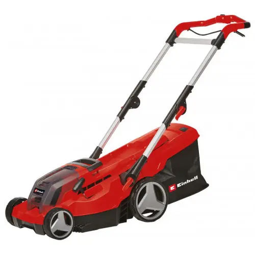 Super Prix Tondeuse à gazon sans fil GE-CM 36/37 Li + 2 batteries 3,0 Ah - Largeur de coupe 37 cm - Surface 400m² - 45L - EINHELL