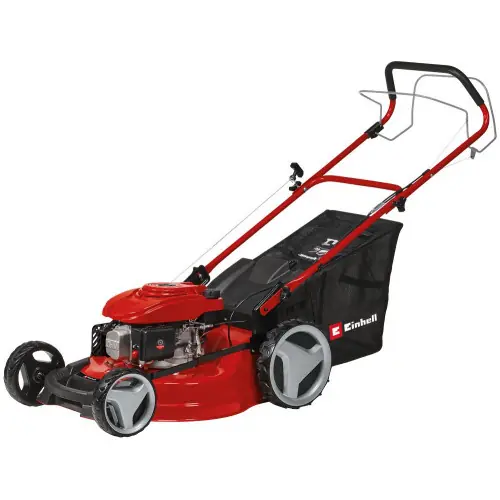 Tondeuse à gazon thermique tractée - GC-PM 51/3 S HW - moteur 4T - 51 cm - 170 cm³ - 2,7 kW - bac 70 L - jusqu’à 1800 m² - EINHELL Nouvelle Collection