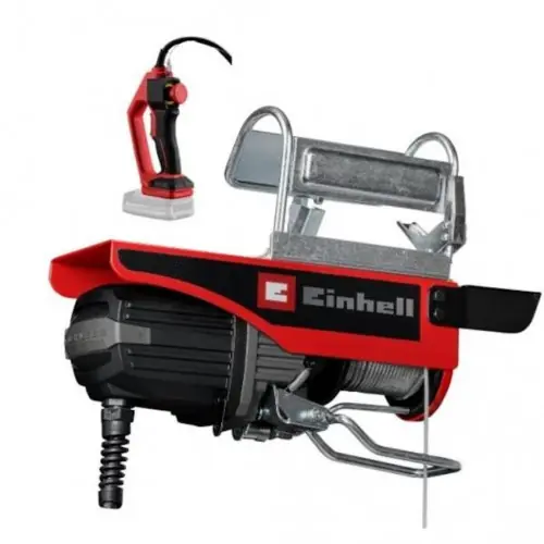 Treuil électrique sans fil 18 V brushless – 250 kg – câble 12 m – sans batterie – EINHELL Prix Choc