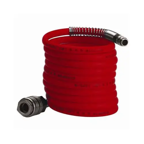 Tuyau air spirale – 4 mètres – Orange – EINHELL Expédié Aujourd&rsquo;hui