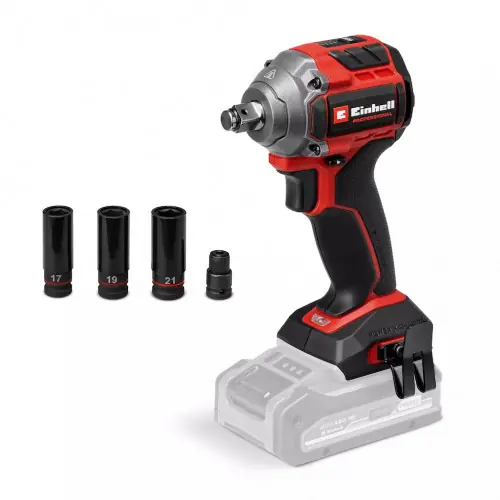 Must-Have Visseuse à chocs sans fil - TP-CW 18/260-C Li BL-Solo - 18 V - 260 Nm - brushless - avec douilles - EINHELL