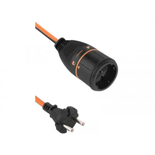 Rallonge électrique de jardin sans terre L. 20m ho5vvf 2x1.5 - ELECTRALINE Meilleur Prix