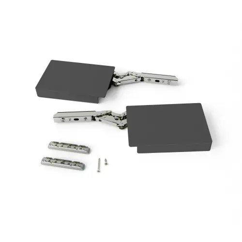 Compas pour portes relevables Altius Lift - Relevable 1100-2900 (M (medium)) - Acier et plastique - Gris antracite - EMUCA Quantité Limitée