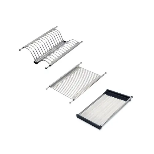 Offre Du Jour Égouttoir acier inoxydable Drynox – module 450mm – acier inoxydable – EMUCA