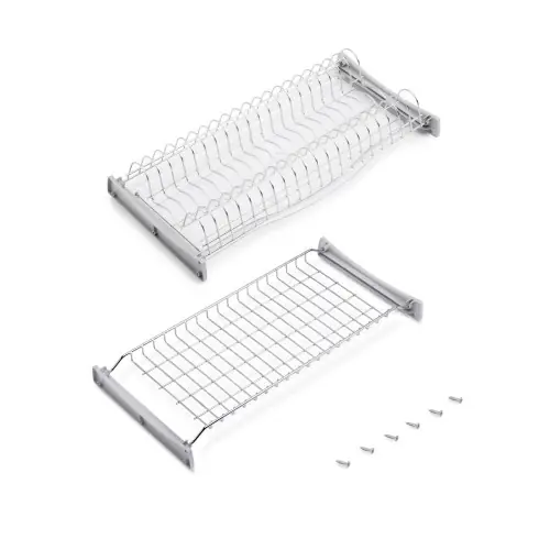 Égouttoir Suprastar pour module - 600 - Acier - Chromé - EMUCA Vente Directe