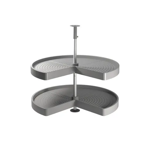 Acheter En Ligne Jeu de plateaux Shelvo 3/4 pour module 800 mm en plastique gris - EMUCA