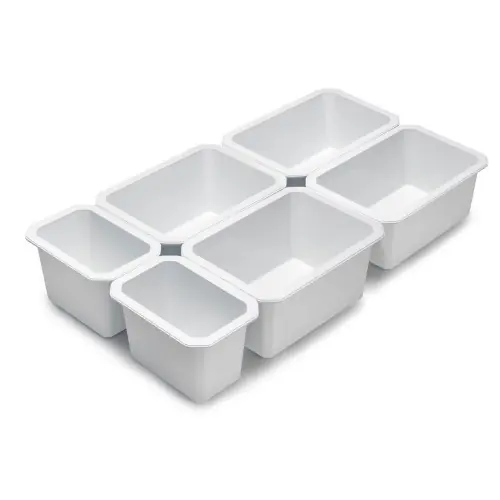 Populaire Kit de pour 3 étagères - consoles et supports muraux Jagmet- longueur 380mm- Acier- Peint en blanc - EMUCA