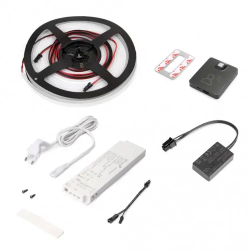 Kit ruban LED - Neonlynx V 5 m - blanc chaud 2700 K avec détecteur RF Smart - EMUCA Jusqu'à Épuisement Des Stocks
