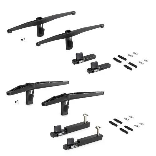 Kit Zero de supports pour étagères en bois et module – EMUCA Affaire À Saisir