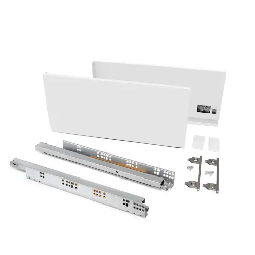 Lot de 20 charnières super pliantes X92 - fermeture souple et embases à visser- Acier- Nickelé - EMUCA Meilleur Prix