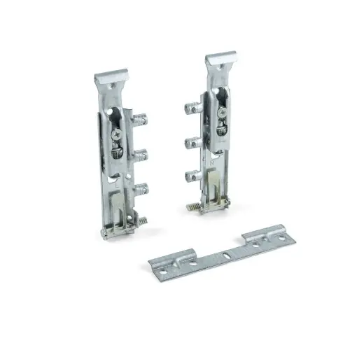 Lot de 5 ferrures de suspension invisible pour modules hauts Levelup1 avec platine - EMUCA Offre Du Jour