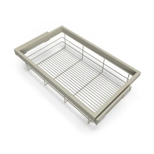 Lot de 5 poignées pour meubles Habana- L136mm- entraxe 128mm- Zamak- Nickel satiné - EMUCA Achetez Aujourd'hui