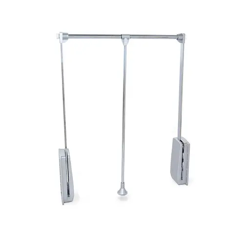 Promotion Saisonnière Penderie rabattable pour armoire Hang largeur réglable 830-1.150 mm chromé - EMUCA