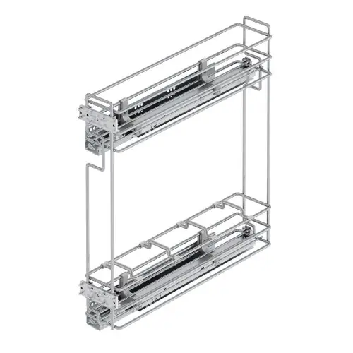 Commander Maintenant Porte-bouteilles coulissant Suprastar avec fermeture en douceur, Module 150 mm, Chromé – EMUCA