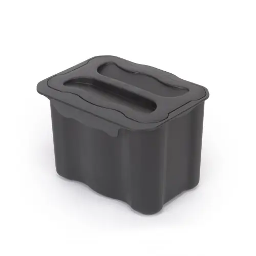 Offre Spéciale poubelle de recyclage pour suspendre la porte et collecter les déchets Recyclage - 1 x bac de 5 litres - avec couvercle - Pla - EMUCA