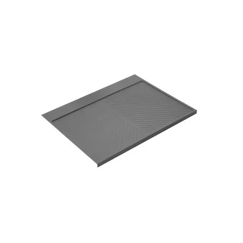 Affaire À Saisir Protecteurs fond pour la cuisine Sink - M80 - 767x580mm - épaisseur de la planchet 16mm - découpable - Plastique - Gris an - EMUCA