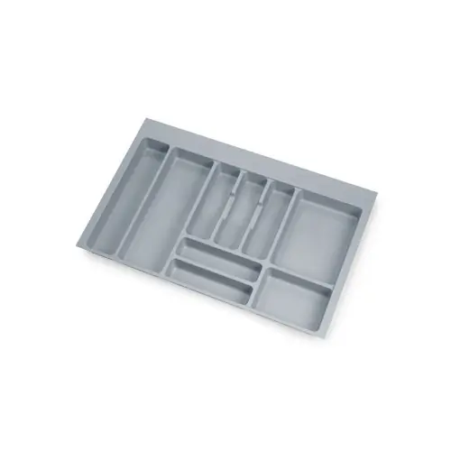Prix Réduit Range-couvert Optima Universal, M80 736x482 mm, Plastique gris - EMUCA