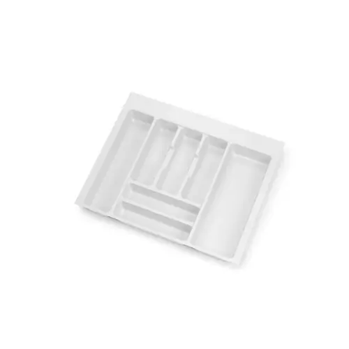 Populaire Range-couvert Optima Vertex/Concept 500mm (Panneau 16mm), Module 600 mm, Plastique blanc – EMUCA