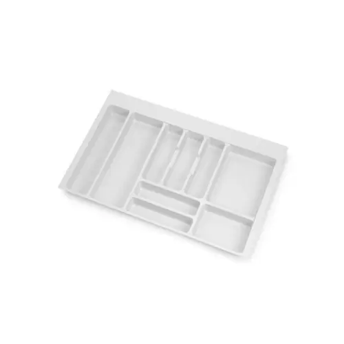 Range-couvert Optima Vertex/Concept 500mm (Panneau 16mm), Module 800 mm, Plastique blanc – EMUCA Top Vente