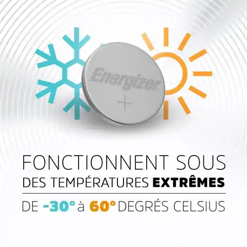 Jusqu'à Épuisement Des Stocks 2 piles bouton lithium ultim CR2025 ENERGIZER - ENERGIZER
