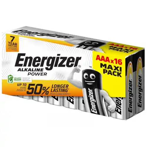 Achat Immédiat Lot de 16 piles, ENERGIZER - ENERGIZER
