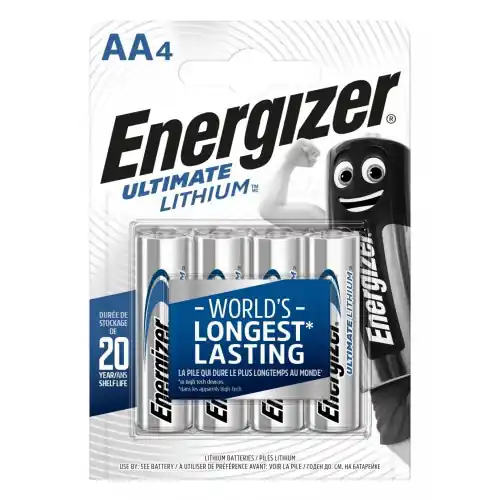 Quantité Limitée Lot de 4 piles lithium lr06 aa, 1.5 V, ENERGIZER – ENERGIZER