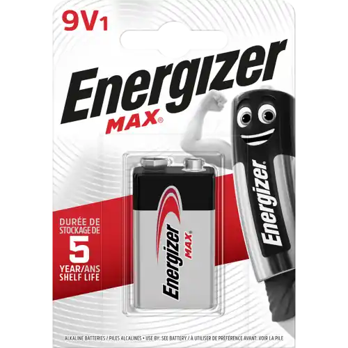 Pile alcaline 9 v Max, 9 V, ENERGIZER – ENERGIZER Affaire À Saisir