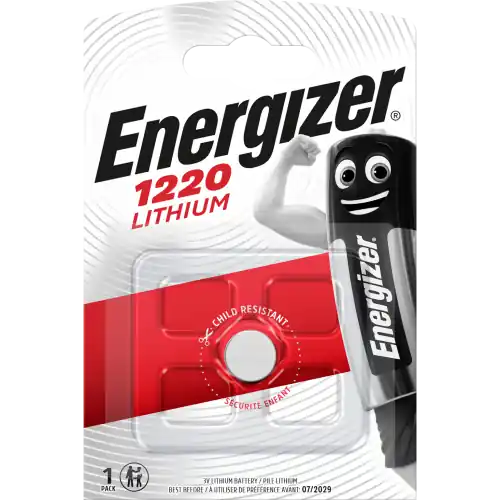 Pile alcaline cr1220, 3 V, ENERGIZER – ENERGIZER Produit De Marque