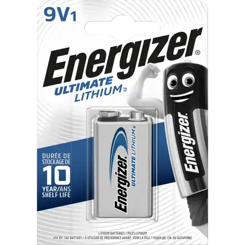 Affaire À Saisir Pile lithium 9 v, 1.5 V, ENERGIZER – ENERGIZER
