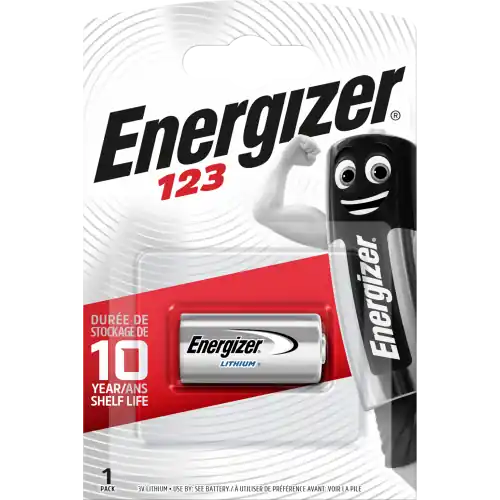 Soldes Pile lithium cr123, 1.5 V, ENERGIZER – ENERGIZER