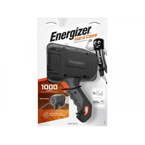 Projecteur rechargeable 550 lm 450 m ip43 Hardcase noir ENERGIZER – ENERGIZER Livraison Express