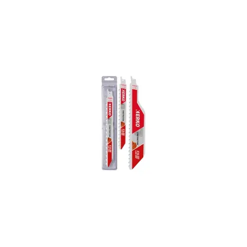 Authentique Lames de scie sabre a plaquettes carbure 1 lame 2,5 tpi (10 mm) 300 x 40 x 1,6 mm - Erko