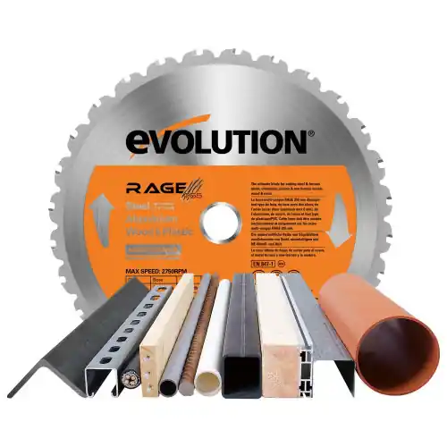 Lame coupe multi-usages pour scie sur table, EVOLUTION, diam.255 mm – Evolution Bon Plan