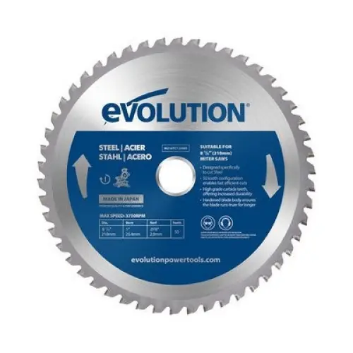 Lame en carbure pour acier D.210mm - Evolution Achetez Aujourd'hui