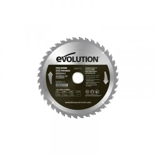 Achat Immédiat Lame pour bois en carbure D.210 mm - Evolution