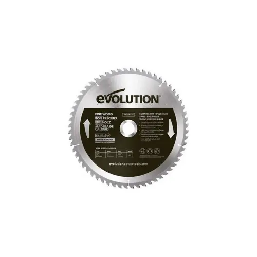 Lame pour bois en carbure D.255 mm – Evolution Remise
